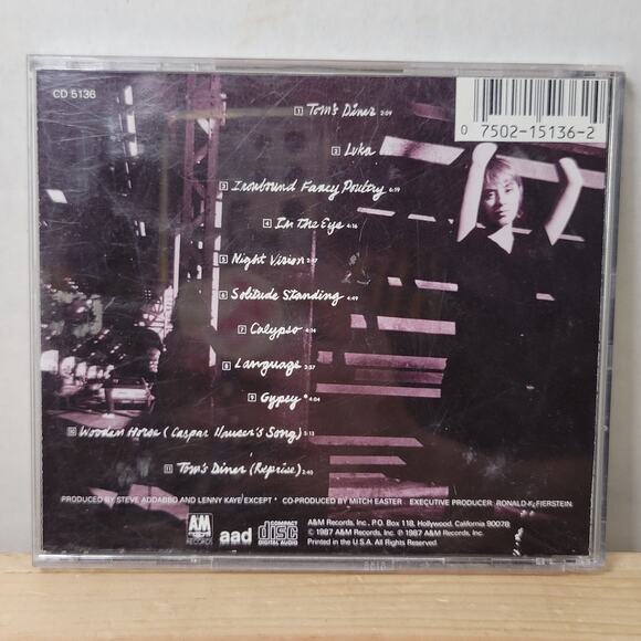 CD Suzanne Vega - Solitude Standing - Picture 4 of 4